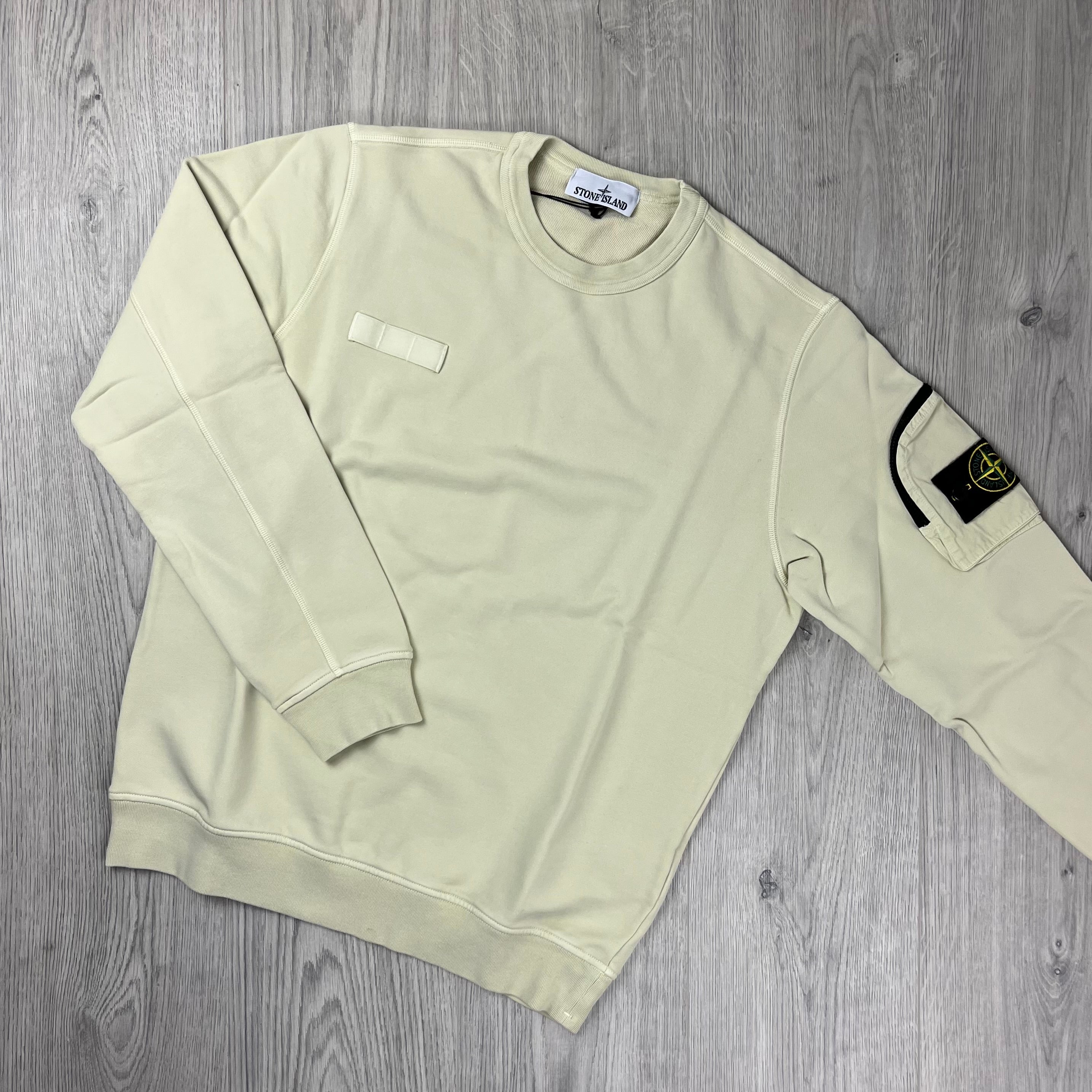 Stone Island Dyed Sweatshirt - Oat