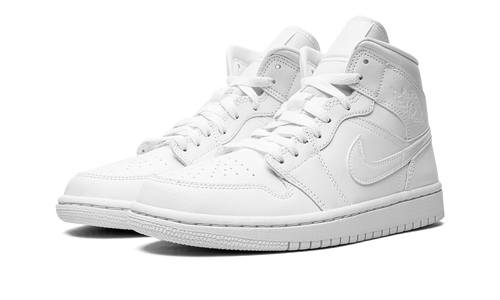 AIR JORDAN 1 MID WMNS "Triple White 2022" DV0991 111