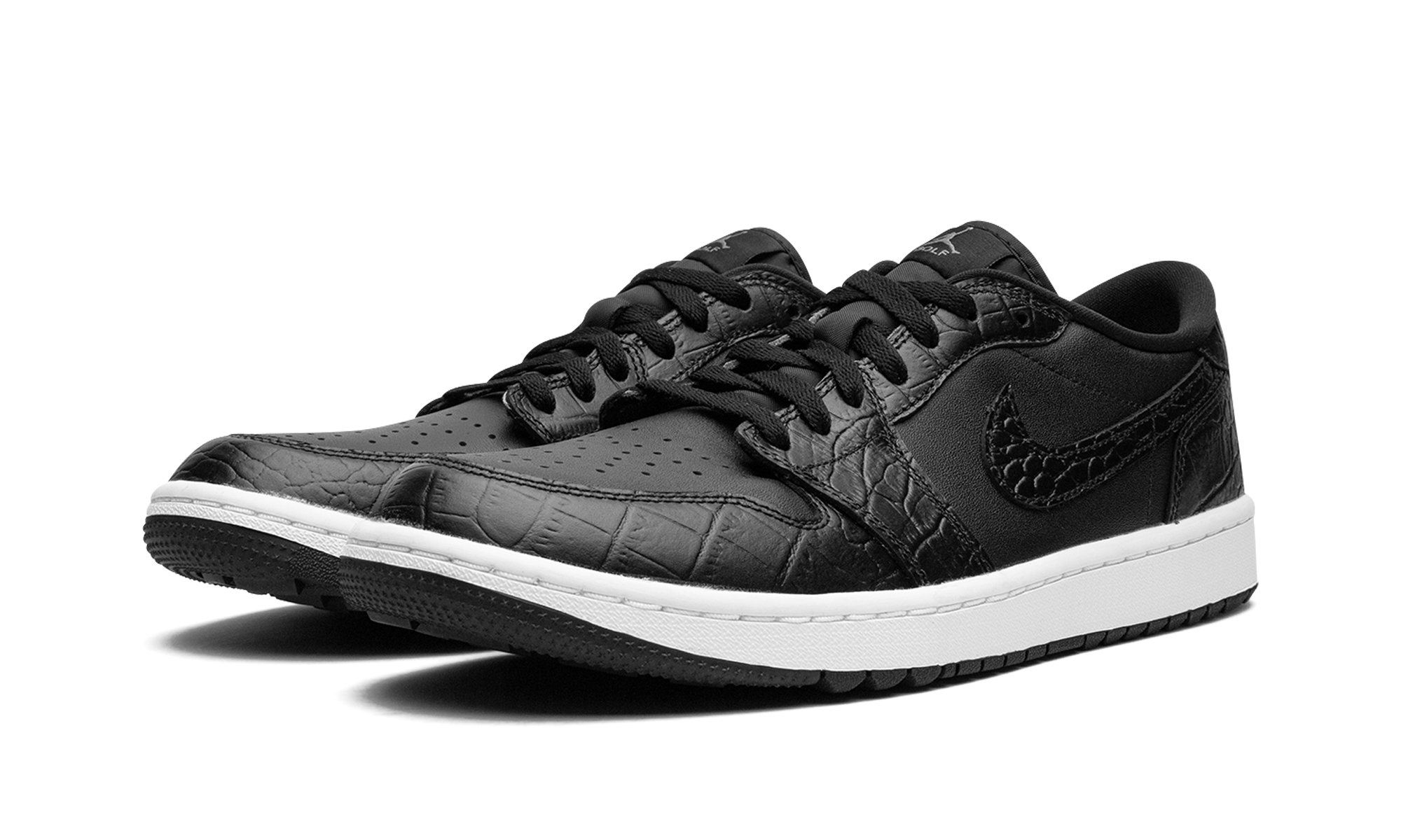 Air Jordan 1 Golf Low "Black Croc" DD9315 003